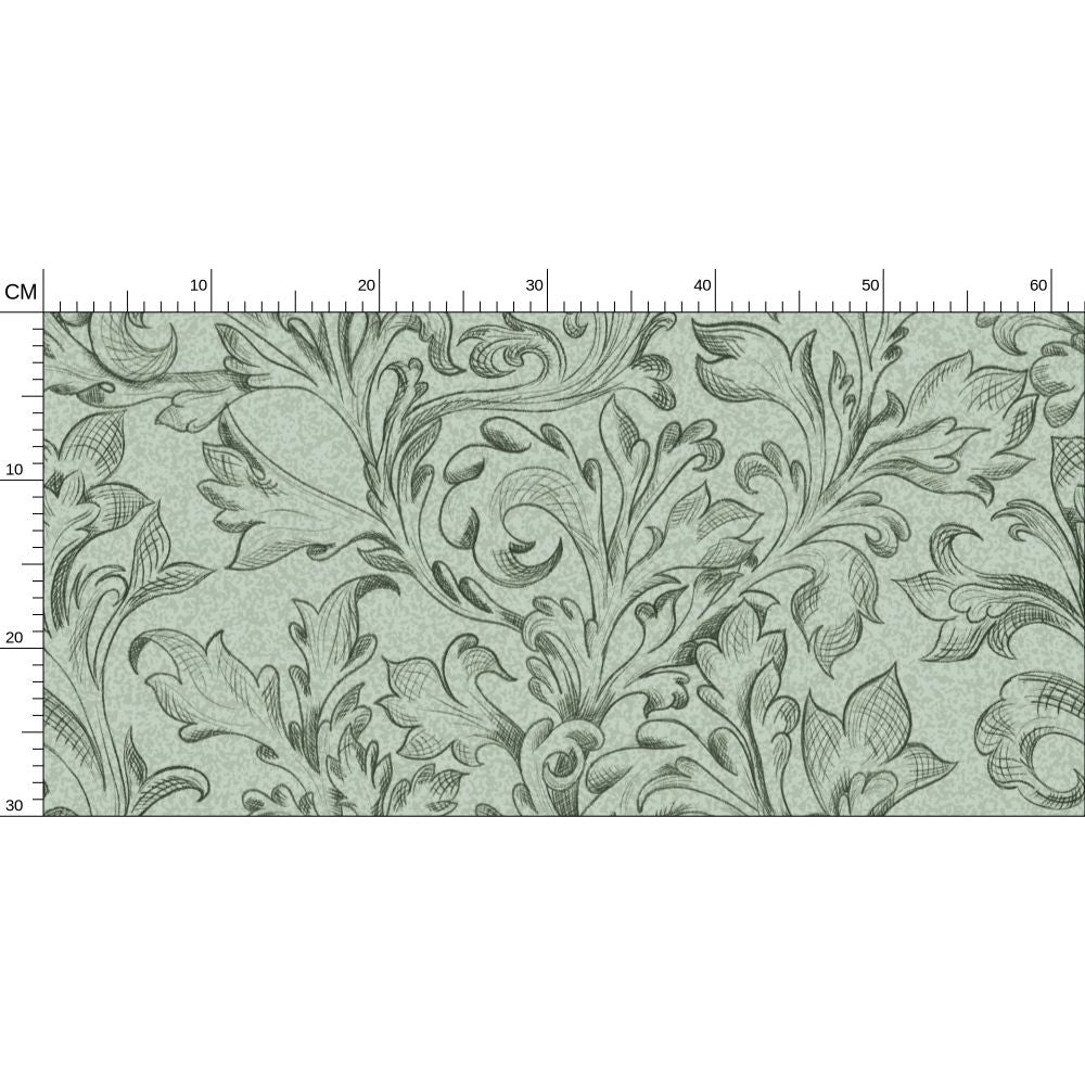 The Acanthus Trail - Sage Green