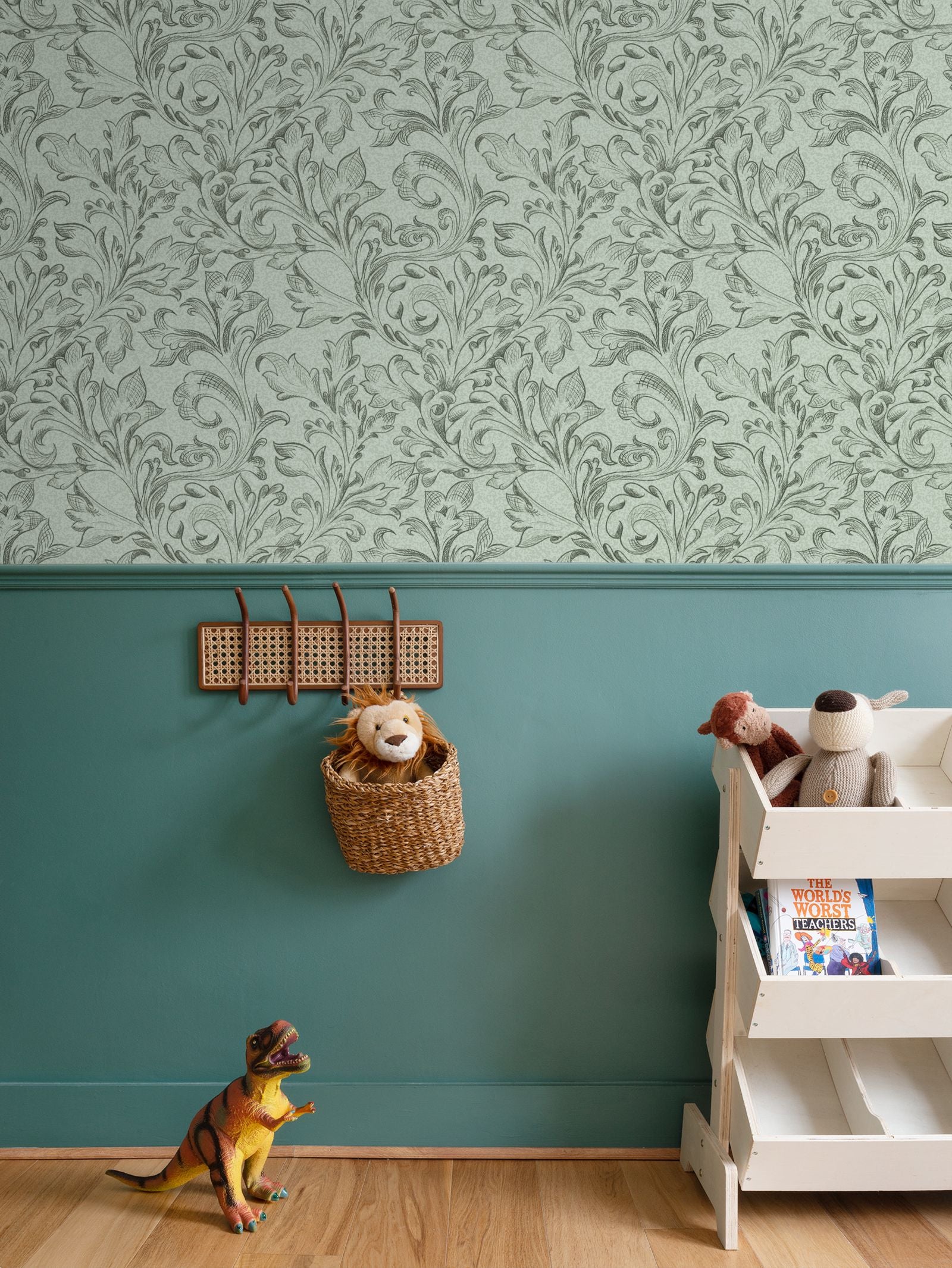 The Acanthus Trail - Sage Green