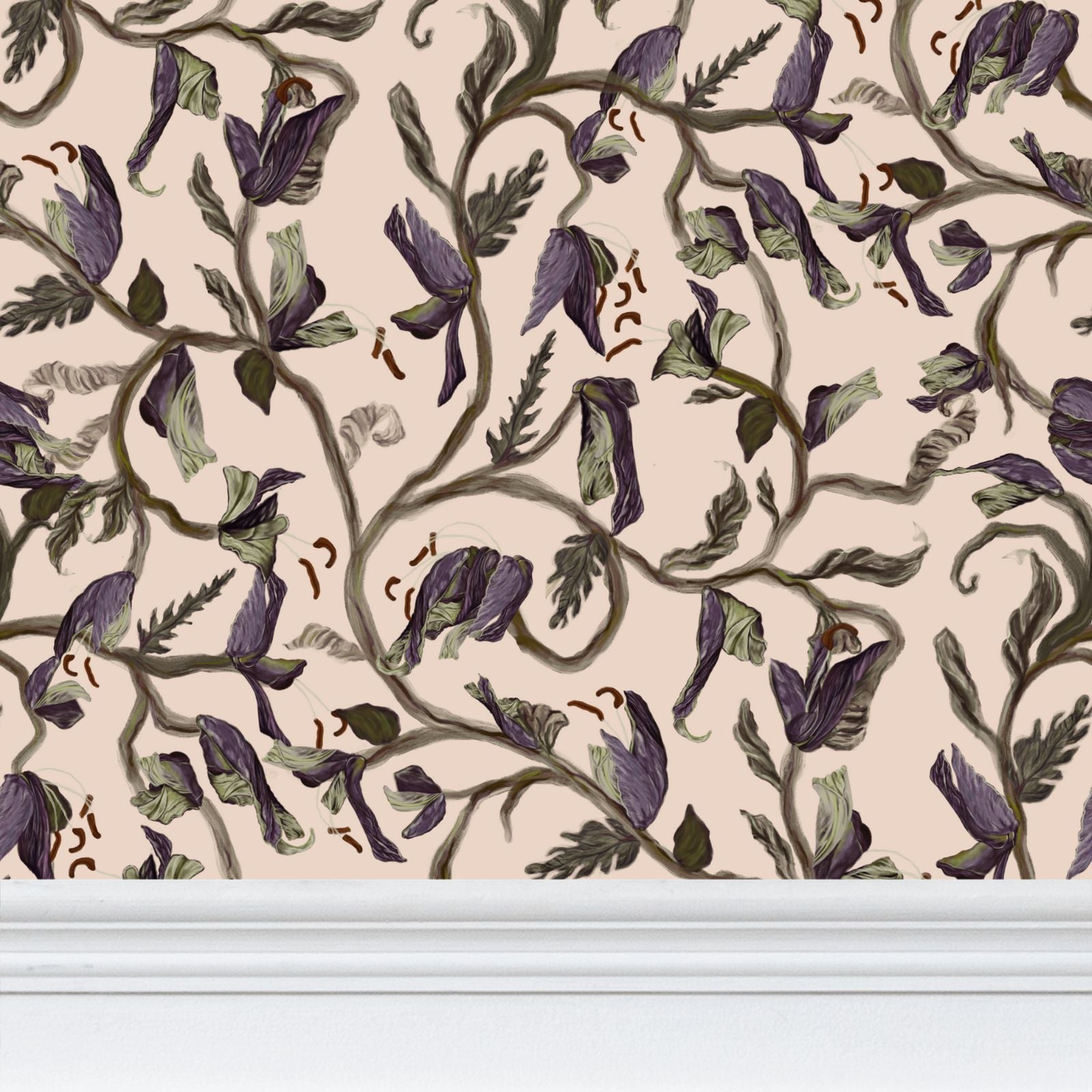 Autumn Crocus in off-white, cream