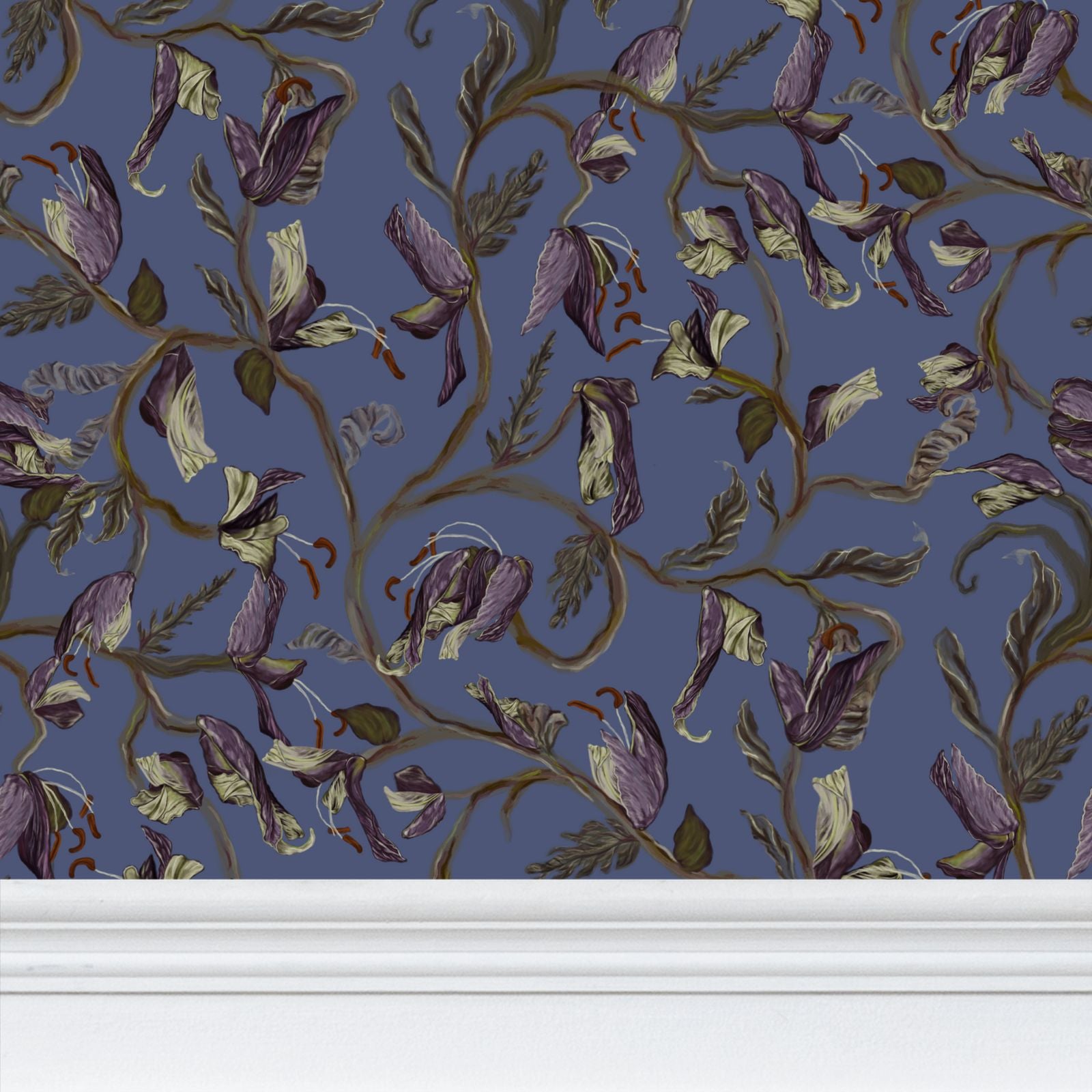 Autumn Crocus in Dulux Alpha Centauri