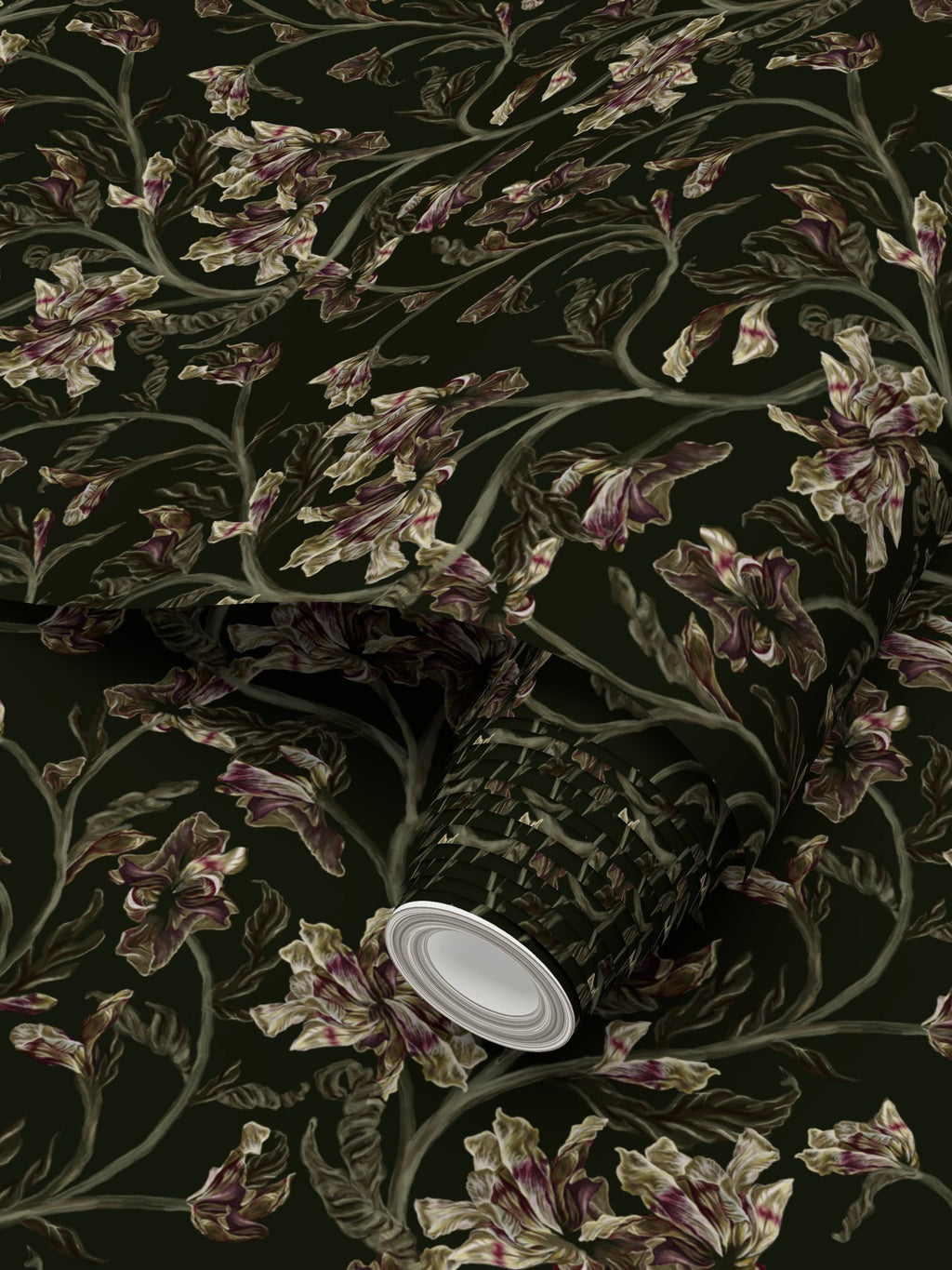 Daylillies in Forest Green