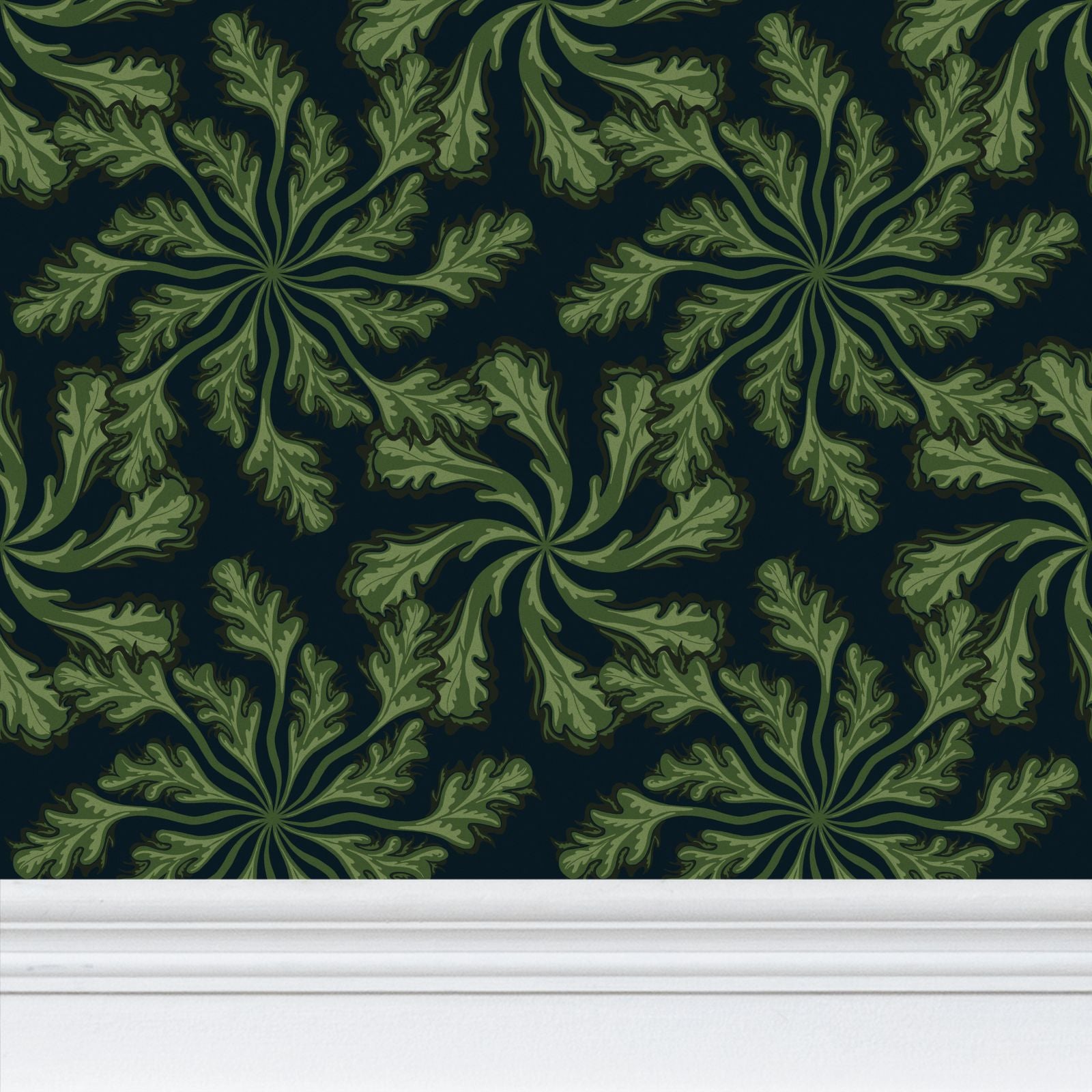 Verdant Whirls