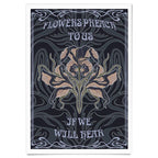 Flowers Preach To Us If We Will Hear - Print