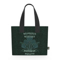 'Preach Without Words Of Purity" - Tote Bag