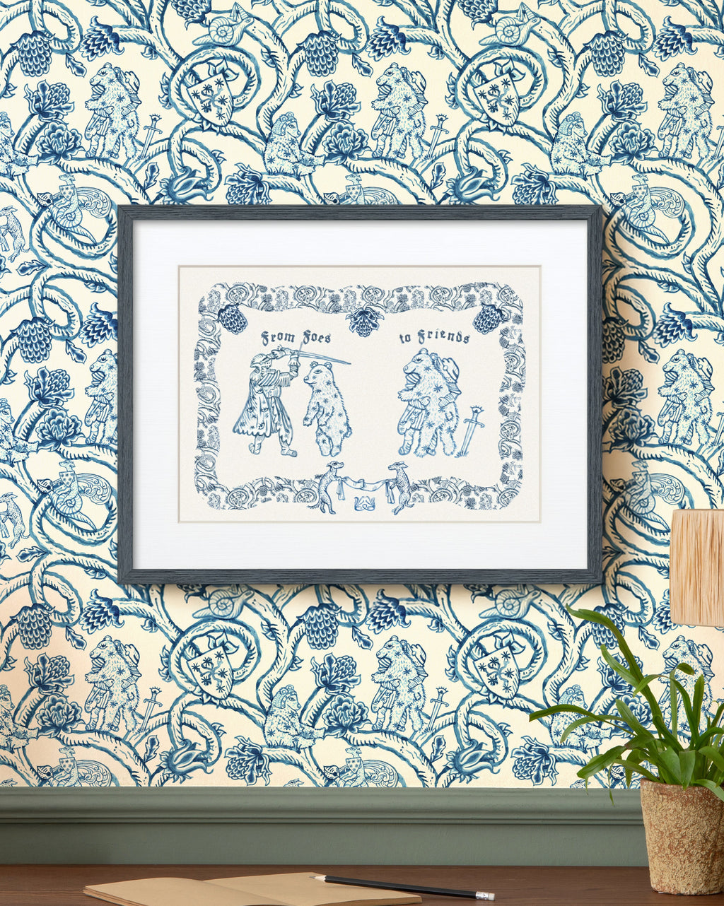 Unlikely Friends of The Forest - Print