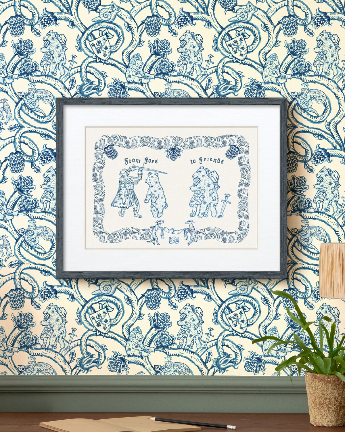 Unlikely Friends of The Forest - Print